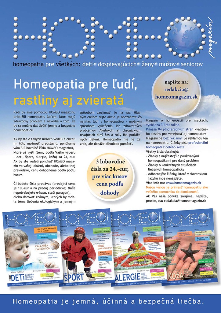 Homeo magazín Téma Koža